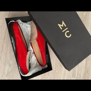 MC leather slip on mules loafers | made in Spain